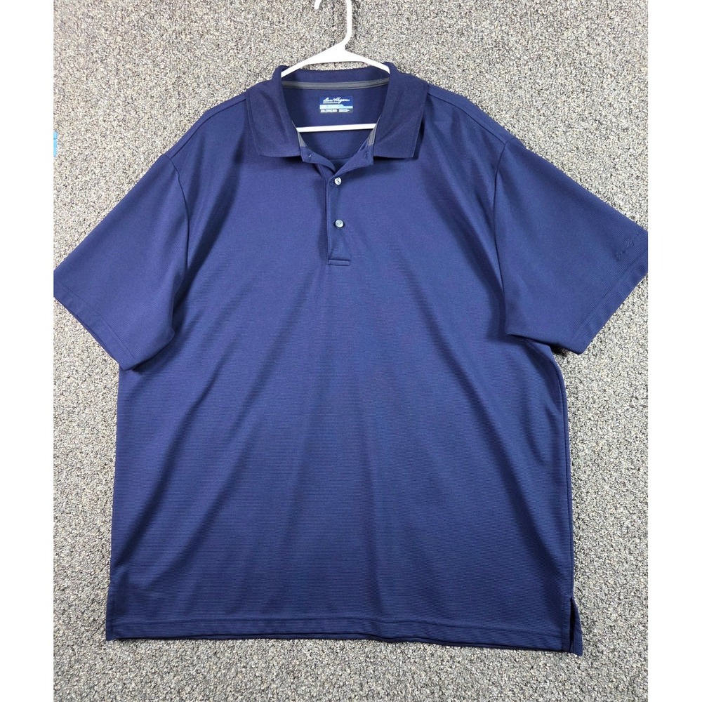 Ben Hogan Golf Shirt Mens XXL Navy Blue Performance Athletic Sporty Polo 0359